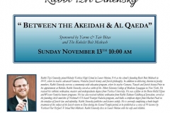 Between the Akeidah and Al Queda