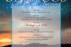 Shavuos - All night learning