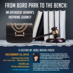 From Boro Park To The Bench