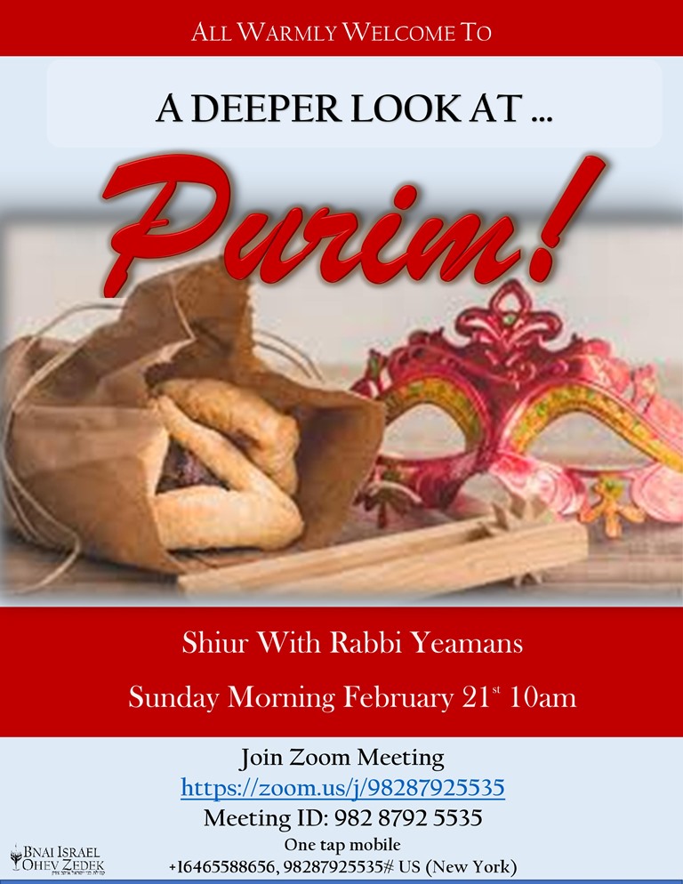 A Deeper Look at ... Purim!
