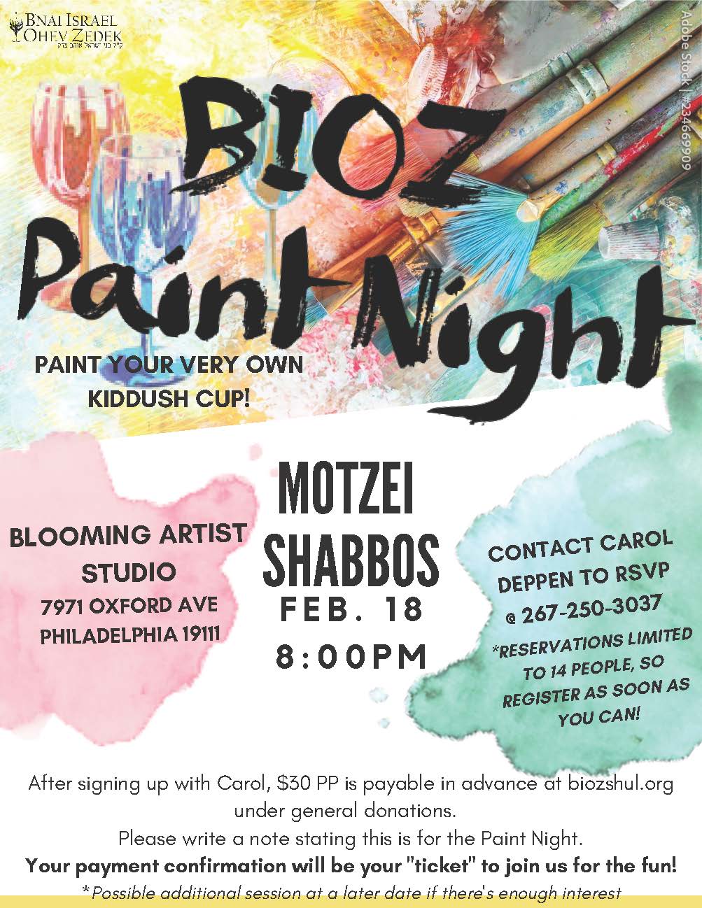 BIOZ Paint Night!