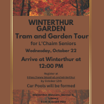 L'Chaim Initiative. Winterthur Garden Tour