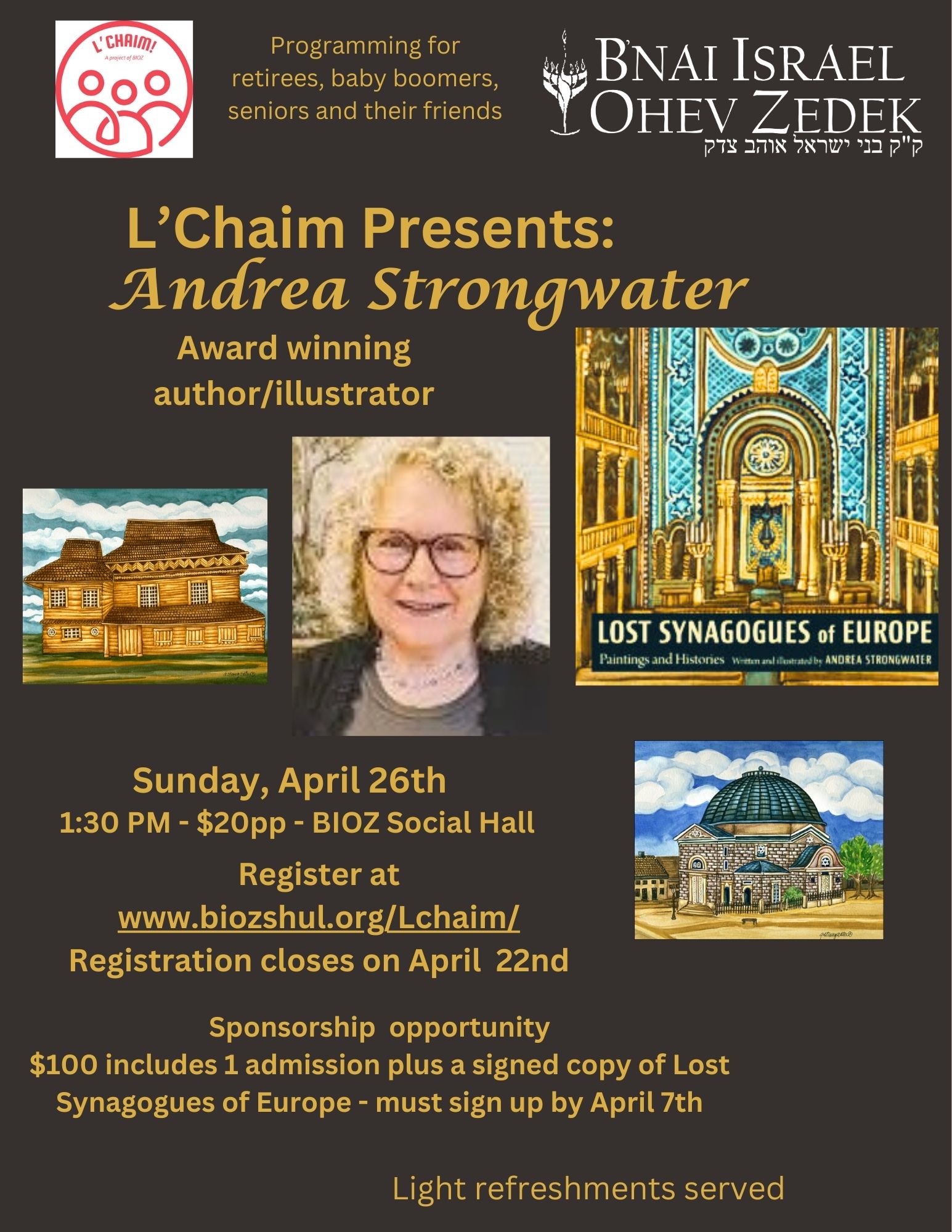 L'Chaim Initiative: Andrea Strongwater
