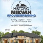 Historic Mikvah Groundbreaking