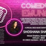 Nshei Event- Comedy & Emunah  with Shoshana Shazam
